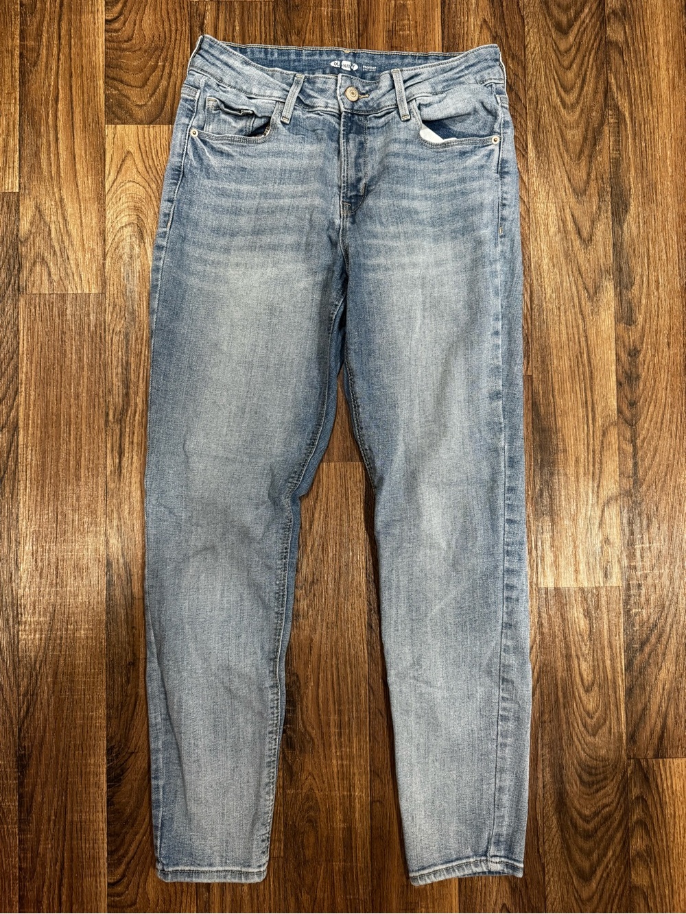 Old Navy Rockstar Light Blue Skinny Jeans for Women